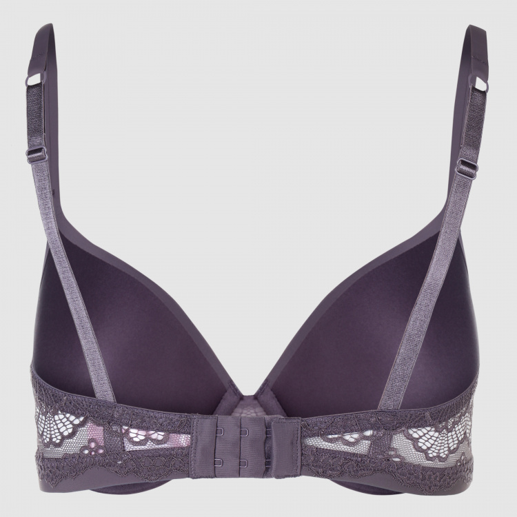 Lace Detail Bra with Adjustable Straps